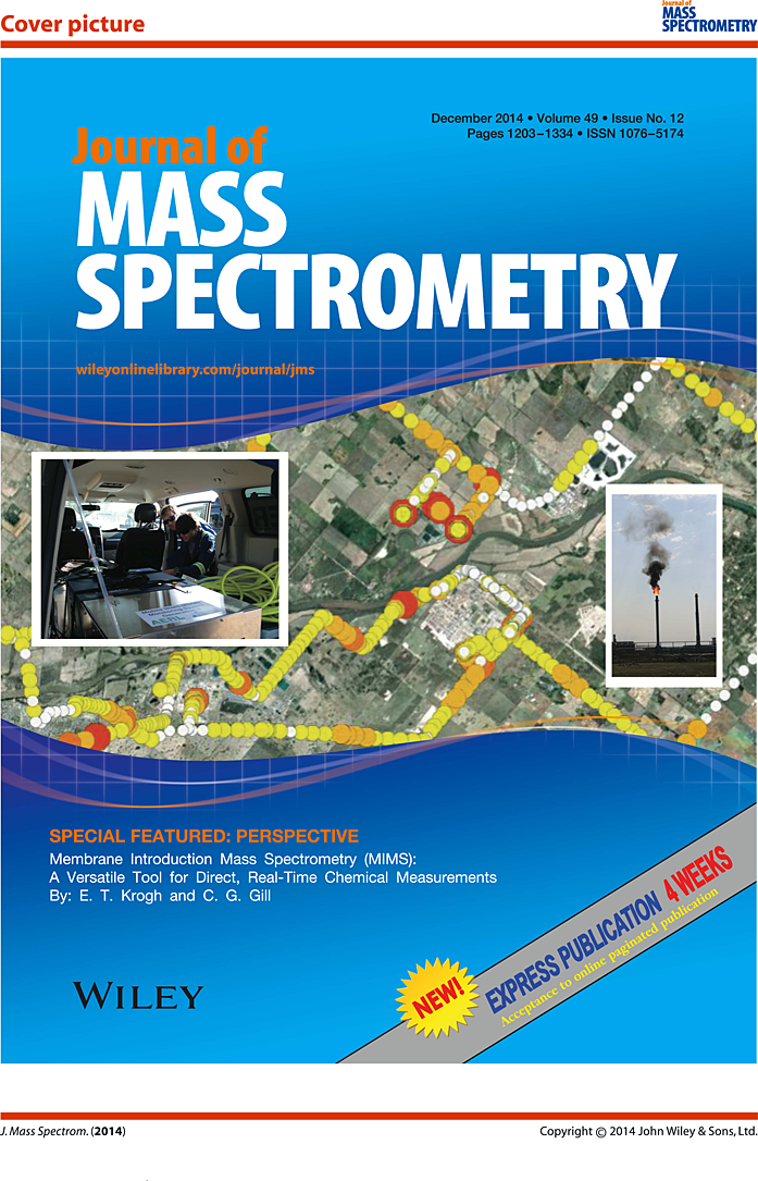 Journal of Mass Spectrometry Cover Page